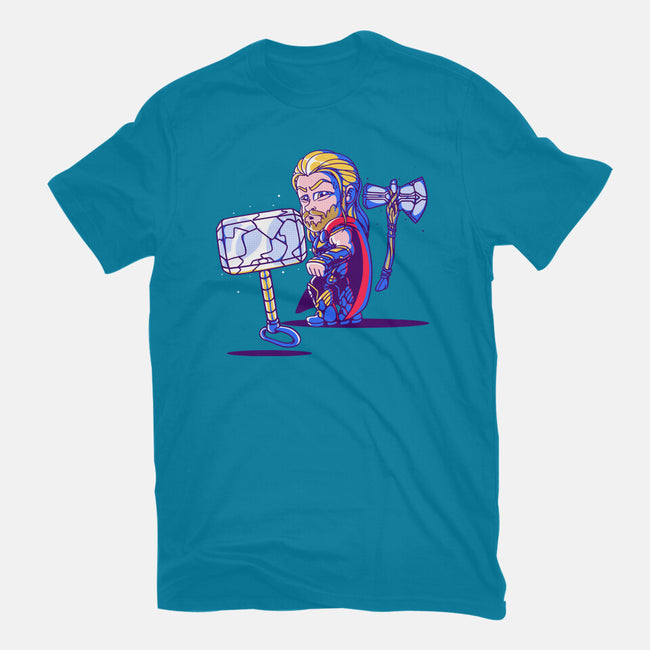 Distracted God-mens heavyweight tee-estudiofitas