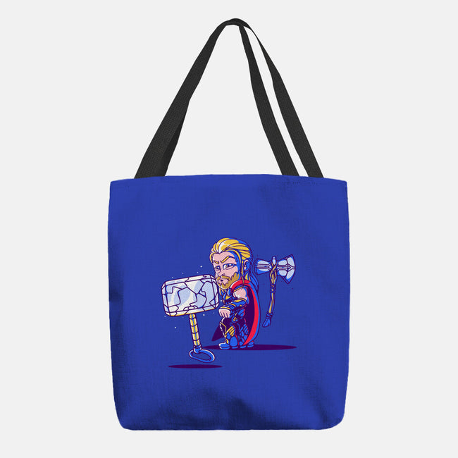 Distracted God-none basic tote bag-estudiofitas