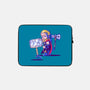 Distracted God-none zippered laptop sleeve-estudiofitas