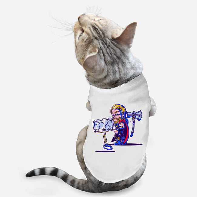 Distracted God-cat basic pet tank-estudiofitas