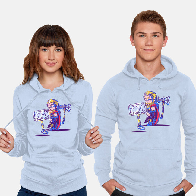 Distracted God-unisex pullover sweatshirt-estudiofitas