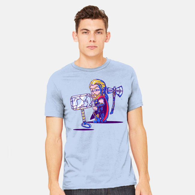 Distracted God-mens heavyweight tee-estudiofitas