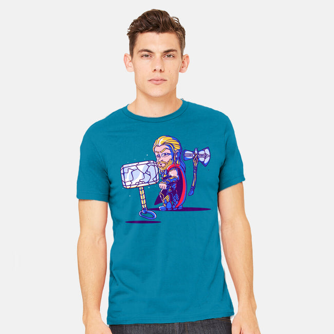 Distracted God-mens heavyweight tee-estudiofitas