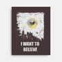 Want To Believe-none stretched canvas-turborat14