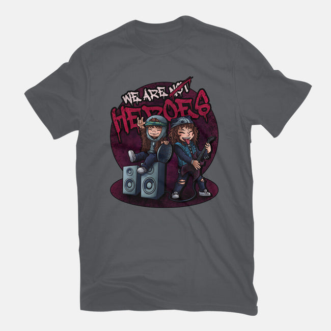 We Are Heroes-womens basic tee-Conjura Geek
