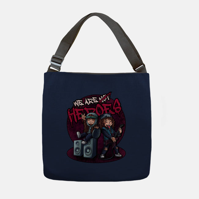 We Are Heroes-none adjustable tote bag-Conjura Geek