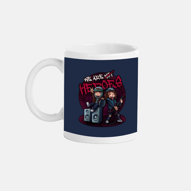 We Are Heroes-none mug drinkware-Conjura Geek