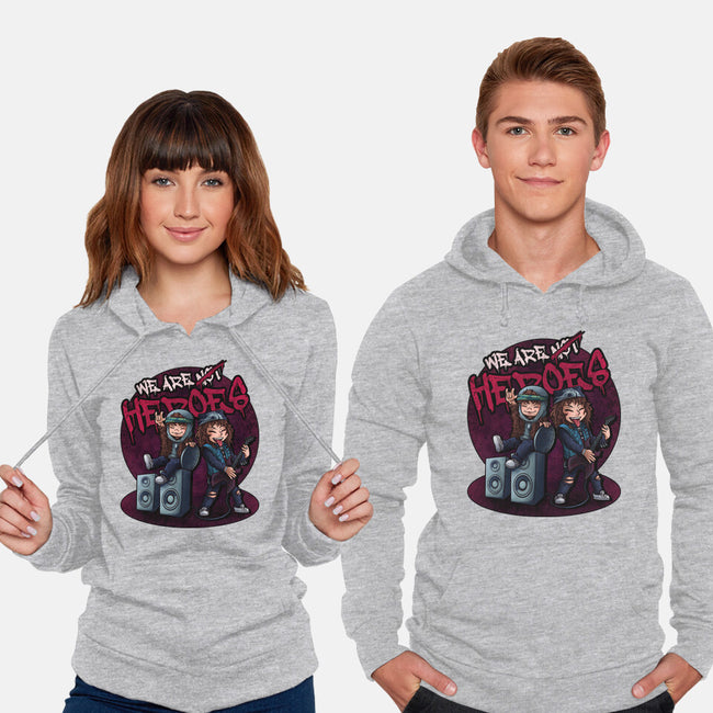 We Are Heroes-unisex pullover sweatshirt-Conjura Geek