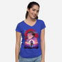Ranking 5th-womens v-neck tee-daudau