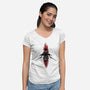 Ackerman-womens v-neck tee-Rudy