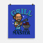Grill Master-none matte poster-Boggs Nicolas