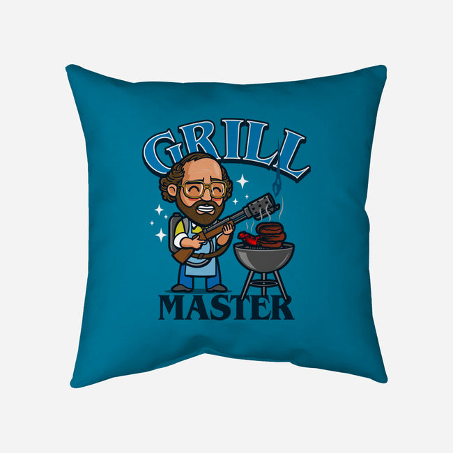 Grill Master-none removable cover throw pillow-Boggs Nicolas