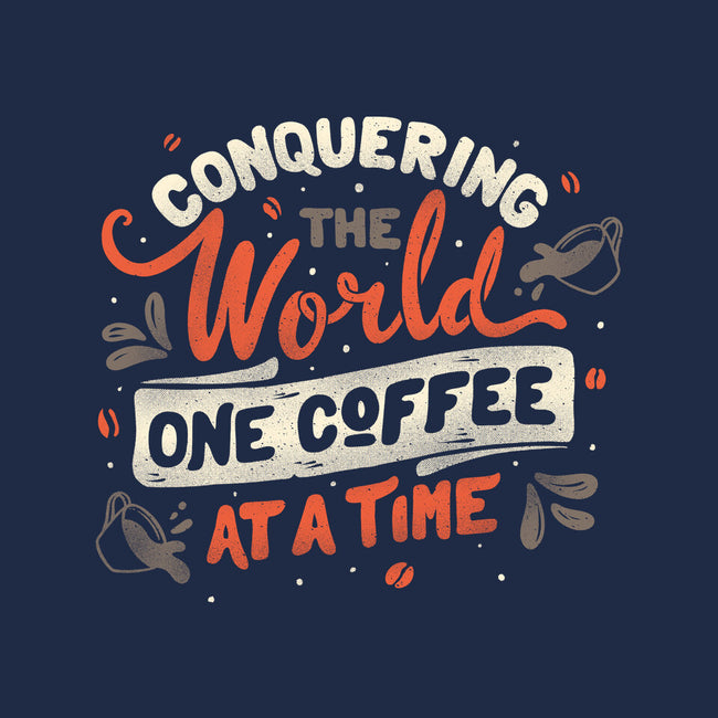 One Coffee At A Time-none removable cover w insert throw pillow-tobefonseca