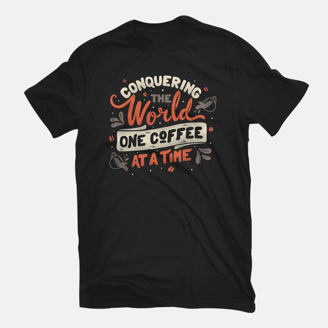 One Coffee At A Time-mens basic tee-tobefonseca