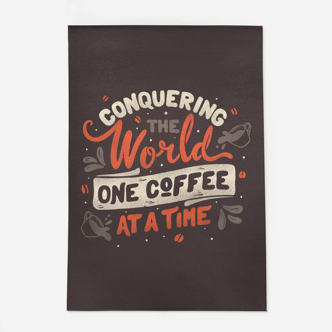 One Coffee At A Time-none indoor rug-tobefonseca