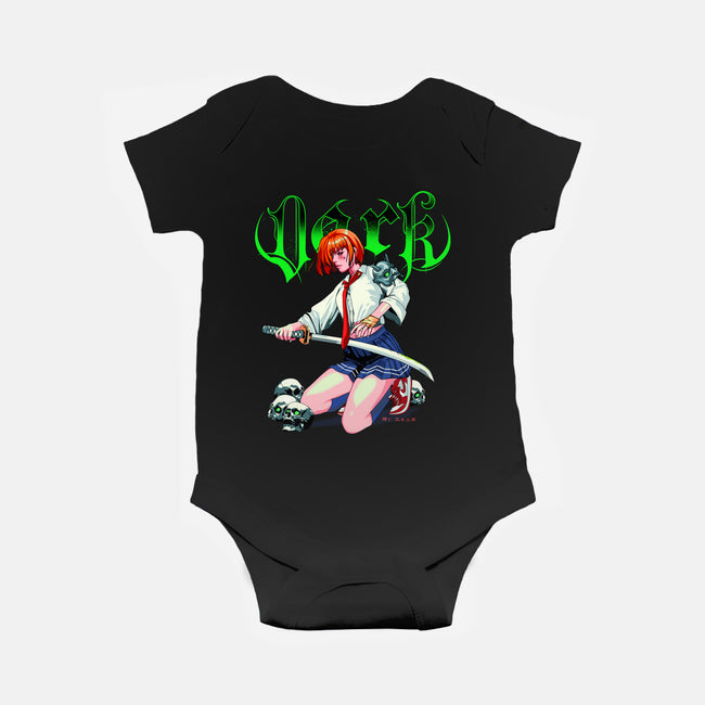 Dark Soul Assassin-baby basic onesie-heydale