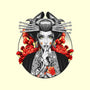 Irezumi Geisha-none removable cover w insert throw pillow-heydale