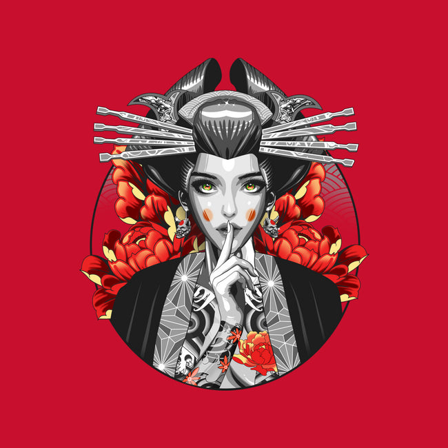 Irezumi Geisha-none glossy sticker-heydale