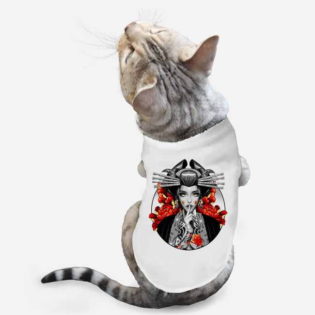 Irezumi Geisha-cat basic pet tank-heydale