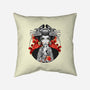 Irezumi Geisha-none removable cover throw pillow-heydale