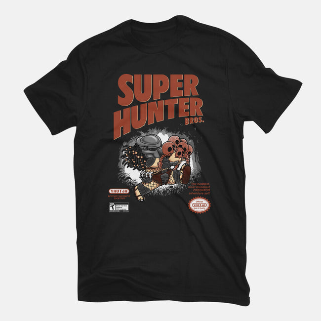 Super Hunter Bros-youth basic tee-pigboom