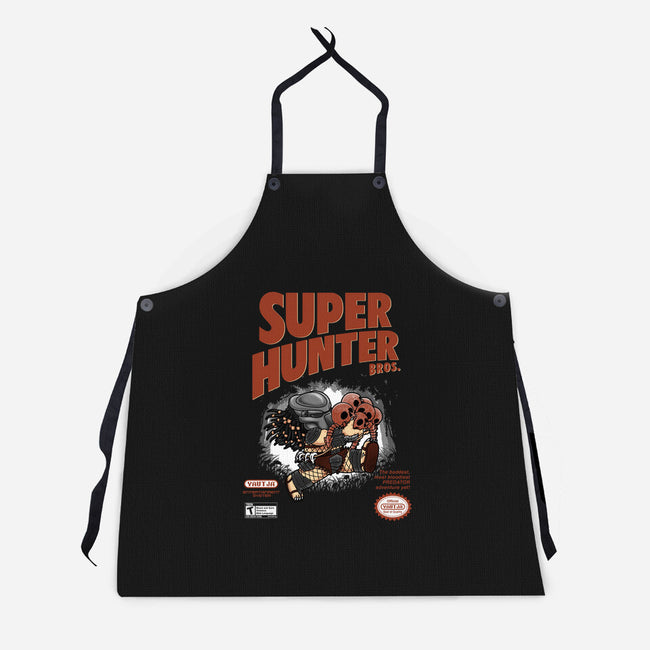 Super Hunter Bros-unisex kitchen apron-pigboom