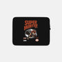 Super Hunter Bros-none zippered laptop sleeve-pigboom