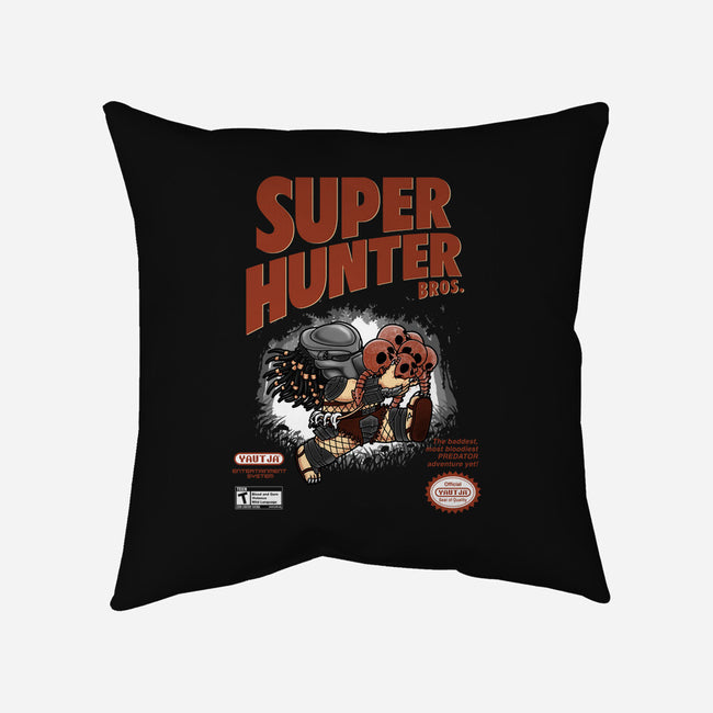 Super Hunter Bros-none removable cover w insert throw pillow-pigboom