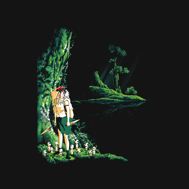 Wolf Princess-mens premium tee-Hova