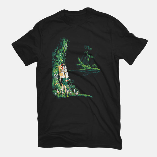Wolf Princess-mens premium tee-Hova