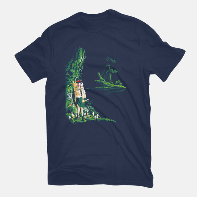 Wolf Princess-mens premium tee-Hova