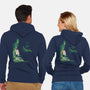 Wolf Princess-unisex zip-up sweatshirt-Hova