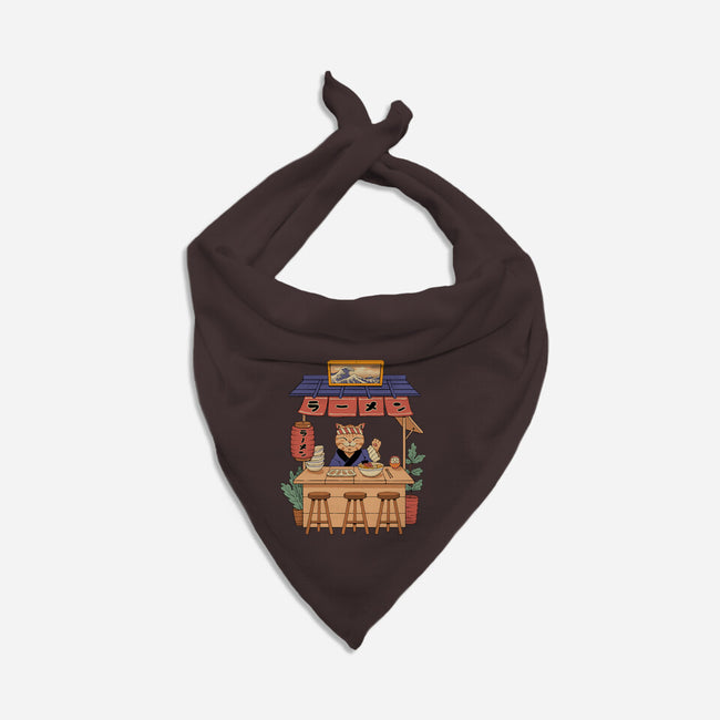 Neko Ramen House-dog bandana pet collar-vp021
