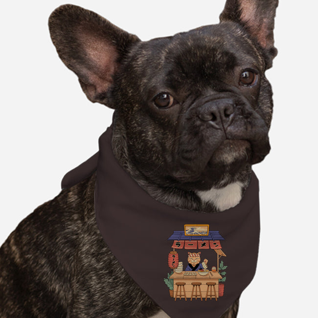 Neko Ramen House-dog bandana pet collar-vp021
