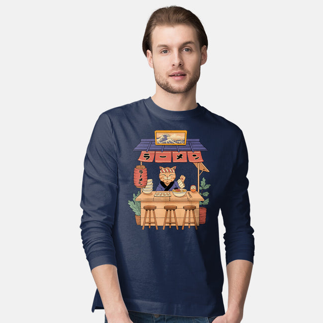 Neko Ramen House-mens long sleeved tee-vp021