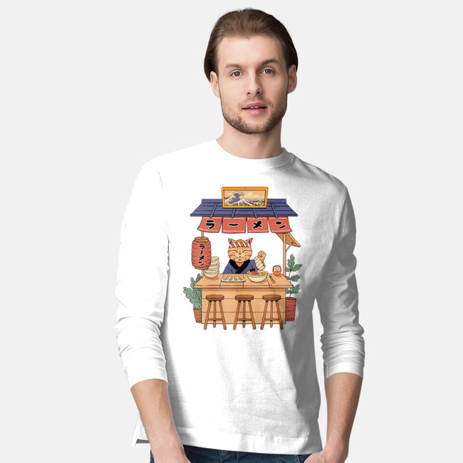 Neko Ramen House-mens long sleeved tee-vp021