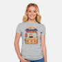 Neko Ramen House-womens fitted tee-vp021