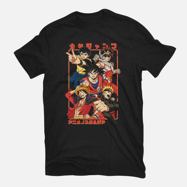 Shonen Team-mens heavyweight tee-Bellades