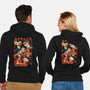 Shonen Team-unisex zip-up sweatshirt-Bellades