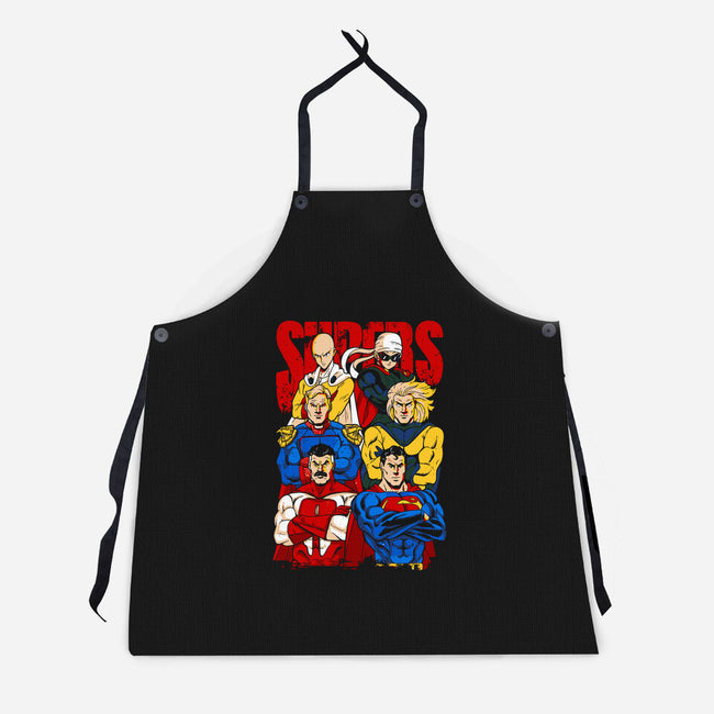 Supers-unisex kitchen apron-Bellades
