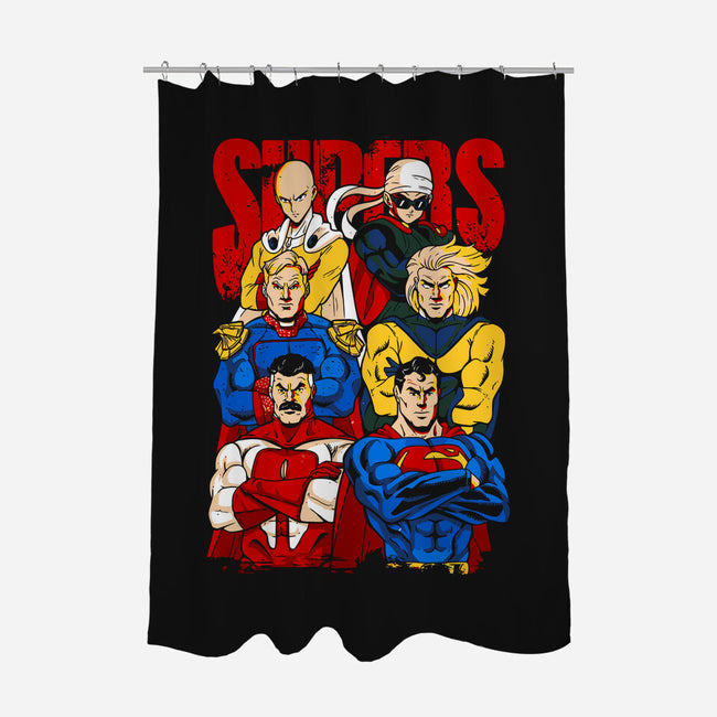 Supers-none polyester shower curtain-Bellades