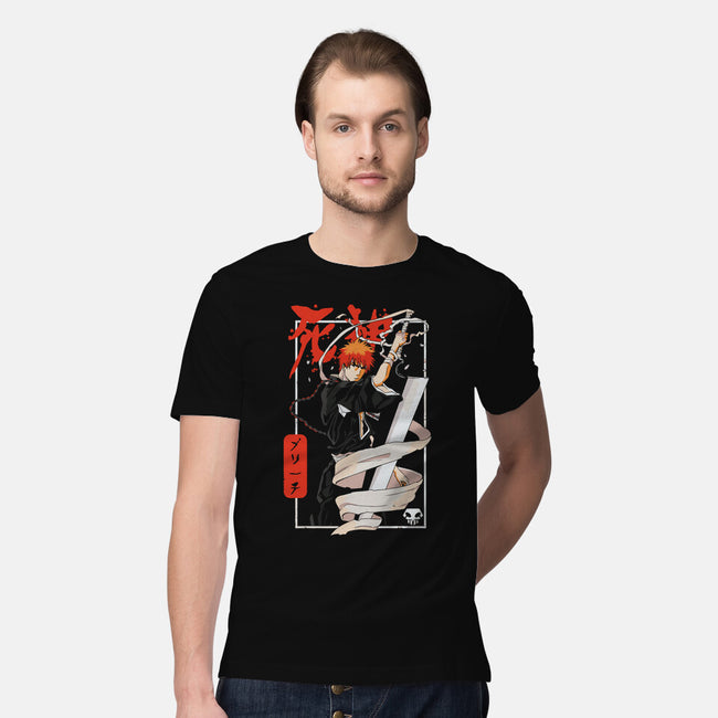 Samurai Ichigo-mens premium tee-Bellades