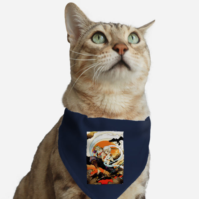 Wind Breathing Demon-cat adjustable pet collar-Hova
