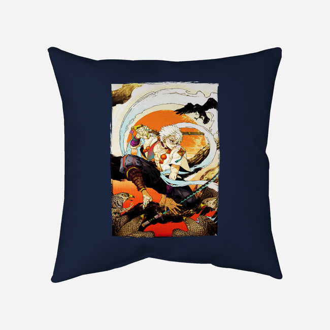 Wind Breathing Demon-none removable cover throw pillow-Hova