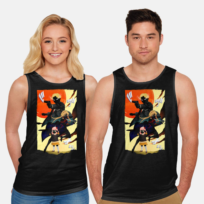 Spy Parents-unisex basic tank-bellahoang