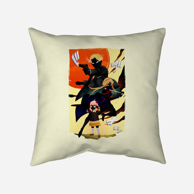 Spy Parents-none removable cover throw pillow-bellahoang