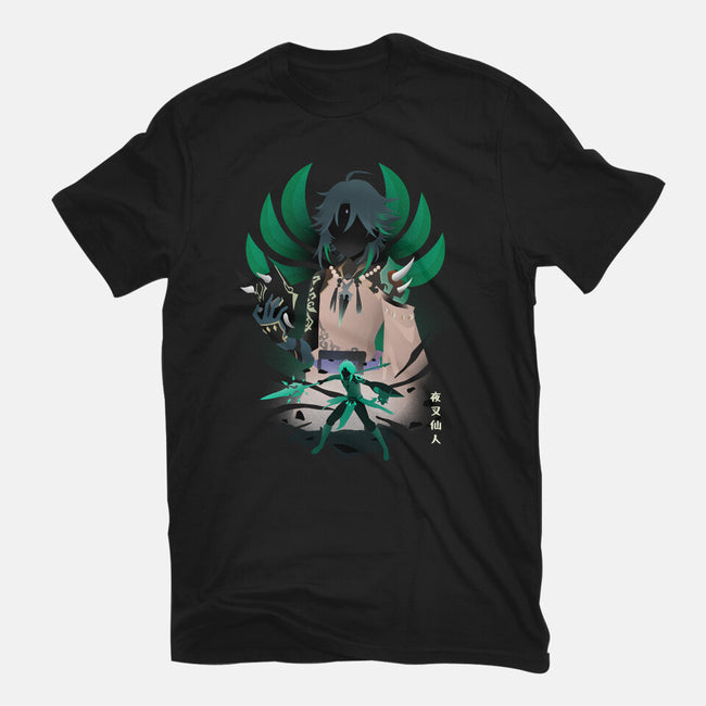 Mountain Demon-womens basic tee-RonStudio