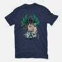 Mountain Demon-womens basic tee-RonStudio