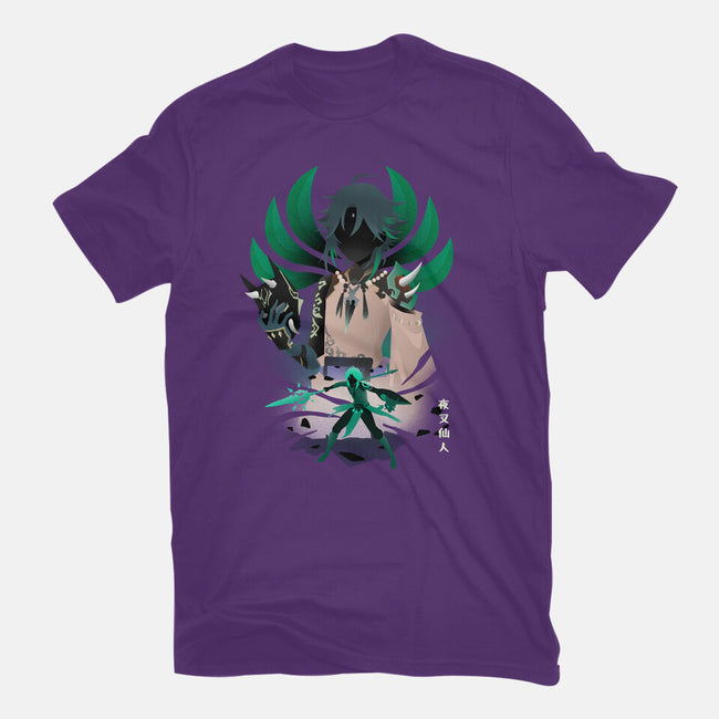 Mountain Demon-womens basic tee-RonStudio