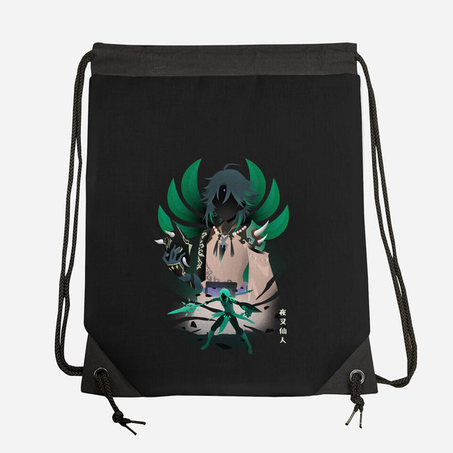 Mountain Demon-none drawstring bag-RonStudio